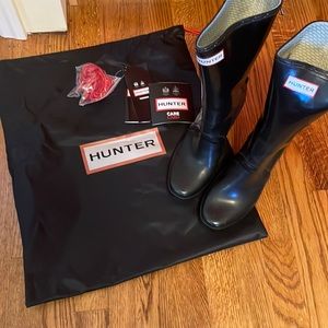 Hunter rainboots size 8